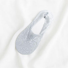 Load image into Gallery viewer, 5 Pairs Women Lace Flower Non-Slip Invisible Ankle Socks freeshipping - Tyche Ace
