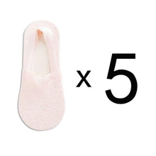 Load image into Gallery viewer, 5 Pairs Women Lace Flower Non-Slip Invisible Ankle Socks freeshipping - Tyche Ace