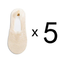 Load image into Gallery viewer, 5 Pairs Women Lace Flower Non-Slip Invisible Ankle Socks freeshipping - Tyche Ace