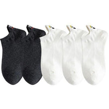 Load image into Gallery viewer, 5 Pairs/Pack Embroidered Happy Mood Expressions Women Socks freeshipping - Tyche Ace