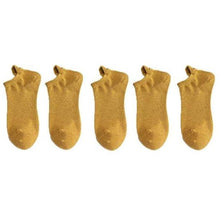 Load image into Gallery viewer, 5 Pairs/Pack Embroidered Happy Mood Expressions Women Socks freeshipping - Tyche Ace