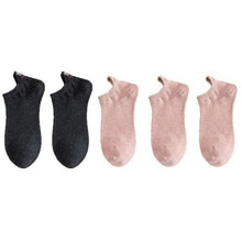 Load image into Gallery viewer, 5 Pairs/Pack Embroidered Happy Mood Expressions Women Socks freeshipping - Tyche Ace