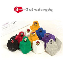 Load image into Gallery viewer, 5 Pairs/Pack Women Cotton Embroidered Happy Fashion Ankle Socks freeshipping - Tyche Ace