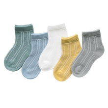 Load image into Gallery viewer, 5Pair Set Unisex Baby Cotton Mesh Socks freeshipping - Tyche Ace