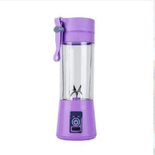 Load image into Gallery viewer, 6 Blades Portable USB Electric Blender Bottle Travel/ Juicer/ Food Fruit Vegetable Smoothie Mixer freeshipping - Tyche Ace