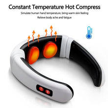 Load image into Gallery viewer, 6 Modes Infrared Heating Electric Neck & Pulse Back Pain Relief Massager freeshipping - Tyche Ace