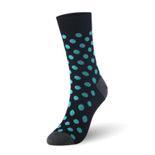 Load image into Gallery viewer, 6 Pairs Men Bamboo Fibre Dot Pattern Crew Socks freeshipping - Tyche Ace