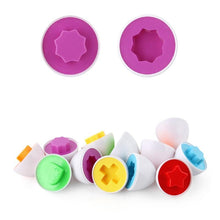 Load image into Gallery viewer, 6PCS Children's Maths Smart 3D Eggs Puzzle Jigsaw Mixed Shape Tools Game freeshipping - Tyche Ace