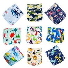 Load image into Gallery viewer, 9pcs/set Baby Bamboo Ecological Eco-Friendly Reusable Cloth Adjustable Nappies freeshipping - Tyche Ace