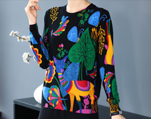 Load image into Gallery viewer, Winter Knitted Soft Cartoon Print Sweater freeshipping - Tyche Ace