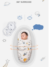 Load image into Gallery viewer, Shaped Pillow Design Stroller Cotton Cocoon Swaddle Sleepsack For Babies
