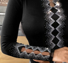 Load image into Gallery viewer, Women Sexy Summer Studded Mesh Long Sleeve Pullover - Tyche Ace
