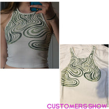 Load image into Gallery viewer, Cotton Retro Knitted Sleeveless Tank Tops freeshipping - Tyche Ace