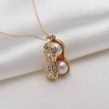 Load image into Gallery viewer, Pearl Peanut Stylish Trendy Women's Pendant Necklace