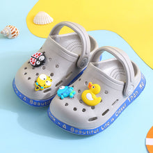 Load image into Gallery viewer, Unisex Summer Toddler Animal  Outdoor Cartoon Kids Flip Flops