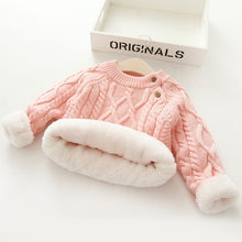 Load image into Gallery viewer, Unisex Animal Cartoon Design Warm Sweaters For Kids