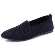 Load image into Gallery viewer, Knitted Flat Pointed Toe Comfortable Ballet Pumps