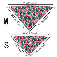 Load image into Gallery viewer, Summer Tropical Fruit Design Bandana For Dogs Cats