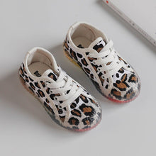 Load image into Gallery viewer, Casual Animal Print Canvas Soft Sole Shoes For Kids