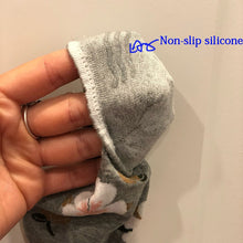 Load image into Gallery viewer, 5 Pairs Women Floral Cotton Ankle Invisible Socks freeshipping - Tyche Ace