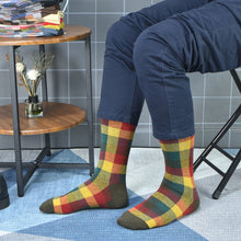 Load image into Gallery viewer, Casual Business Happy Combed Breathable Cotton Socks For Men
