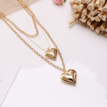 Load image into Gallery viewer, Metal Pendant Heart Love Cute Necklaces For Women