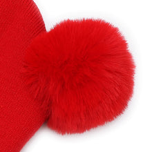 Load image into Gallery viewer, 2Pcs Knitted Soft Toddler Warm Pompom Beanie freeshipping - Tyche Ace