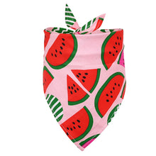 Load image into Gallery viewer, Summer Tropical Fruit Design Bandana For Dogs Cats