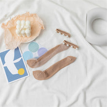 Load image into Gallery viewer, Women Thin Lace Breathable Pearl Style Design Invisible Socks freeshipping - Tyche Ace