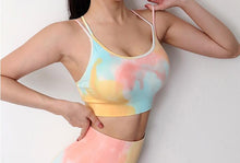 Load image into Gallery viewer, High Waist Seamless Leggings & Bra Tops Workout Clothes