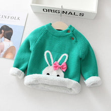 Load image into Gallery viewer, Unisex Animal Cartoon Design Warm Sweaters For Kids