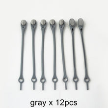 Load image into Gallery viewer, 12pcs Silicone Round Elastic Shoe Lace Locks freeshipping - Tyche Ace