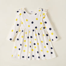 Load image into Gallery viewer, 3 Pck Long Sleeve Cute Dresses For Kids