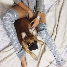 Load image into Gallery viewer, Long Thigh High Knitted Winter Over The Knee Socks For Women