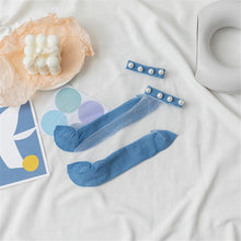 Load image into Gallery viewer, Women Thin Lace Breathable Pearl Style Design Invisible Socks freeshipping - Tyche Ace