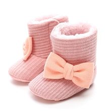 Load image into Gallery viewer, Winter Flower Design Cute Boots For Kids