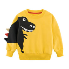 Load image into Gallery viewer, Dinosaur Printed Cartoon Long Sleeved Sweaters For Boys