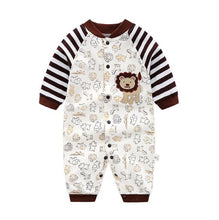Load image into Gallery viewer, Unisex Cotton Long Sleeves Rompers For Kids