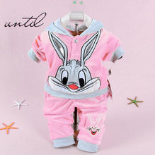 Load image into Gallery viewer, Unisex Cartoon Design T-shirt+Pants Sets For Kids