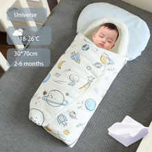 Load image into Gallery viewer, Shaped Pillow Design Stroller Cotton Cocoon Swaddle Sleepsack For Babies