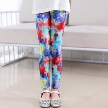 Load image into Gallery viewer, Girl Pants Soft Elastic Kids Leggings Floral Printed Girls Skinny Pants Trousers 1- 10 Years Children Trousers Summer Clothes freeshipping - Tyche Ace