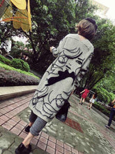 Load image into Gallery viewer, Long Sleeve Loose Knitted Textured Longline Cardigan For Women