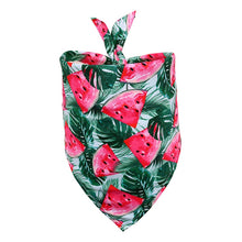 Load image into Gallery viewer, Summer Tropical Fruit Design Bandana For Dogs Cats