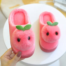 Load image into Gallery viewer, Unisex Cotton Indoor Non-Slip Warm Cute Slippers For Kids