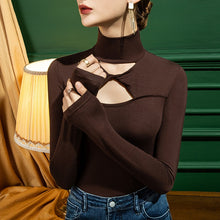 Load image into Gallery viewer, Stylish Long Sleeve Turtleneck Top For Women - Tyche Ace