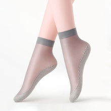 Load image into Gallery viewer, Velvet Silk Cotton Bottom Soft Women Ankle Socks freeshipping - Tyche Ace