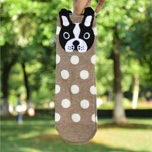 Load image into Gallery viewer, 5 Pairs Pack Cotton Dog Cartoon Design Short Socks For Women freeshipping - Tyche Ace