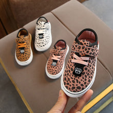 Load image into Gallery viewer, Breathable Leopard Animal Print Design Canvas Shoes For Kids