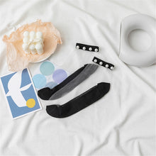 Load image into Gallery viewer, Women Thin Lace Breathable Pearl Style Design Invisible Socks freeshipping - Tyche Ace