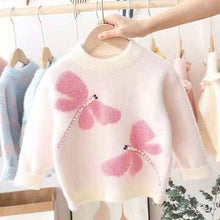 Load image into Gallery viewer, Cartoon Dragonfly Design Cute Sweaters For Kids